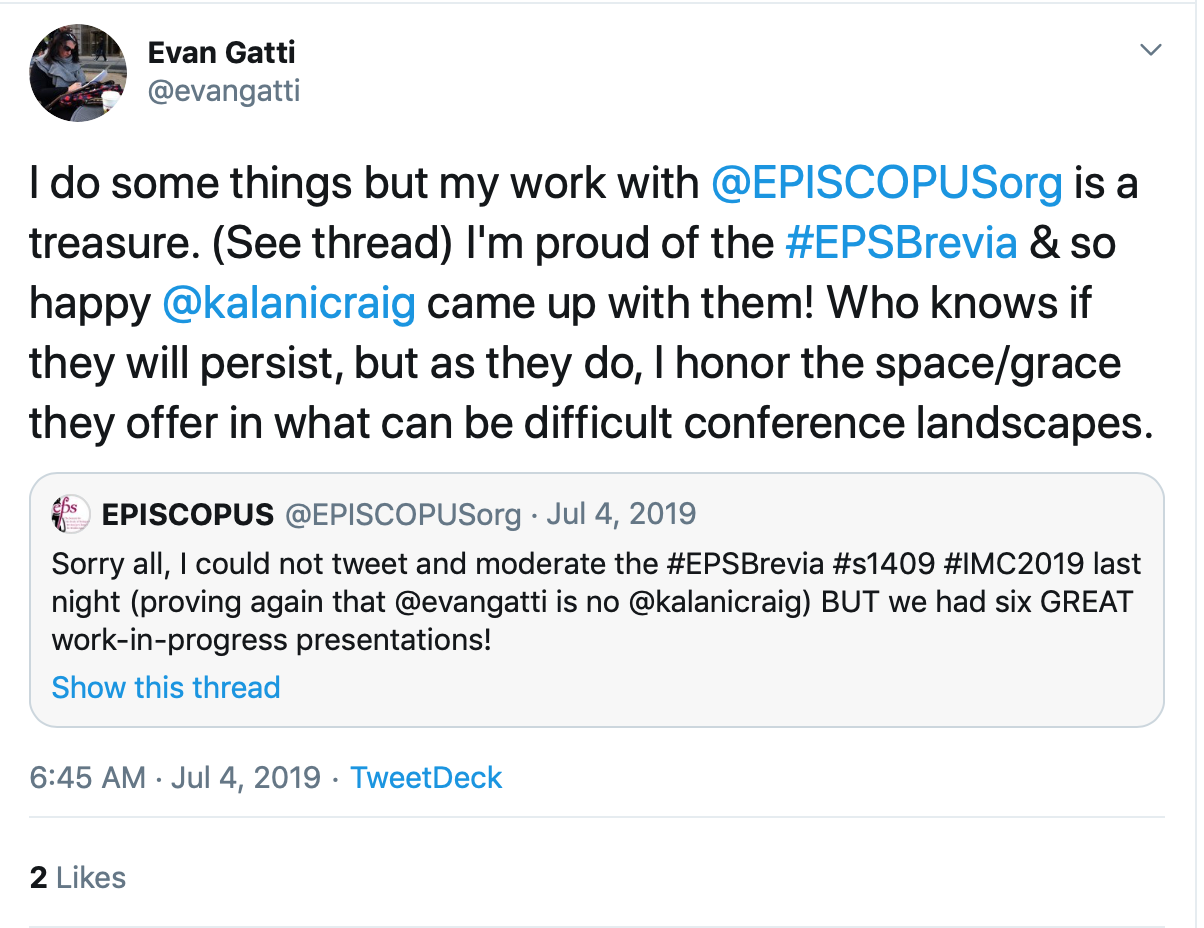 Episcopus Brevia Episcopus Brevia